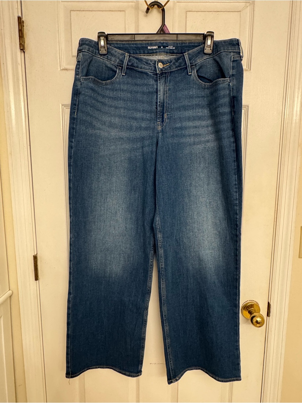 Old Navy Women's High Rise Wow Wide Leg Jeans NWOT